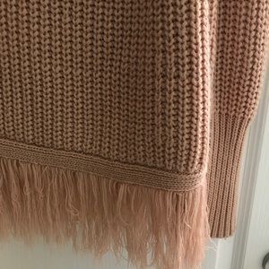 Cotton Emporium Sweater with Fringe